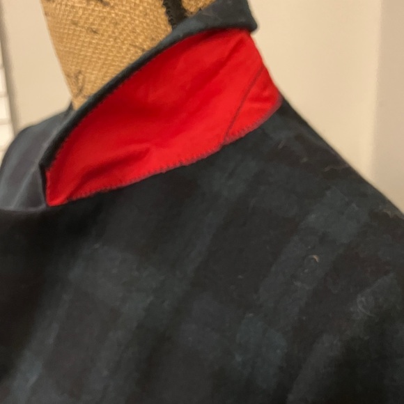 Anthropologie Cartonnier Blue and Green Plaid Blazer Fabulous Look Amazing Feel - Picture 7 of 12